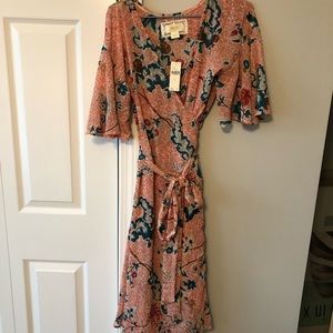 Anthropologie wrap dress